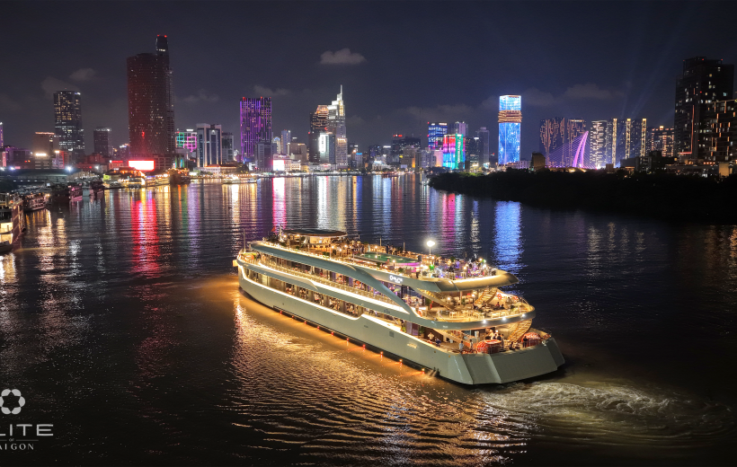 Diner croisière sur la Rivière de Saigon sur Elite of Saigon